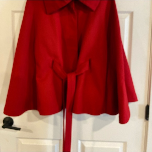 Cami NYC | Jackets & Coats | Cami Nyc Red Cape Jacket | Poshmark